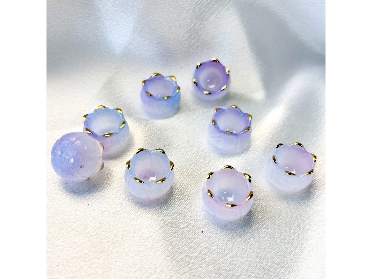 渐变铃兰花花苞珠