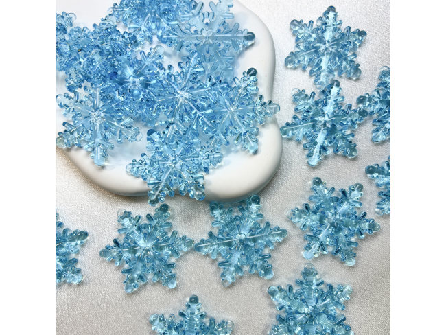 40×46mm亚克力冰透雪花