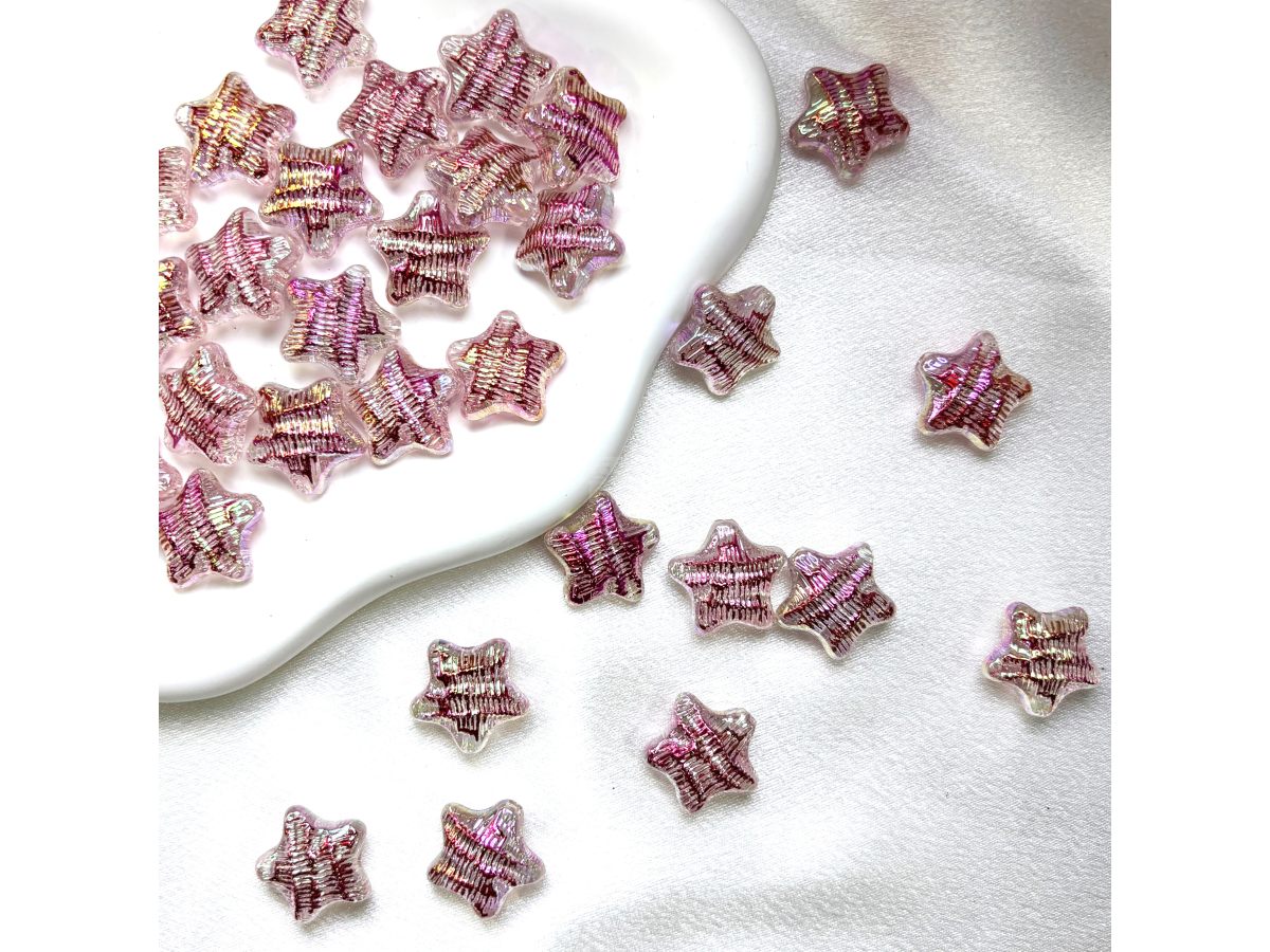 幻彩水波纹五角星