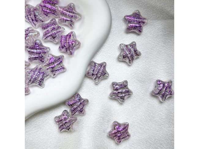 幻彩水波纹五角星