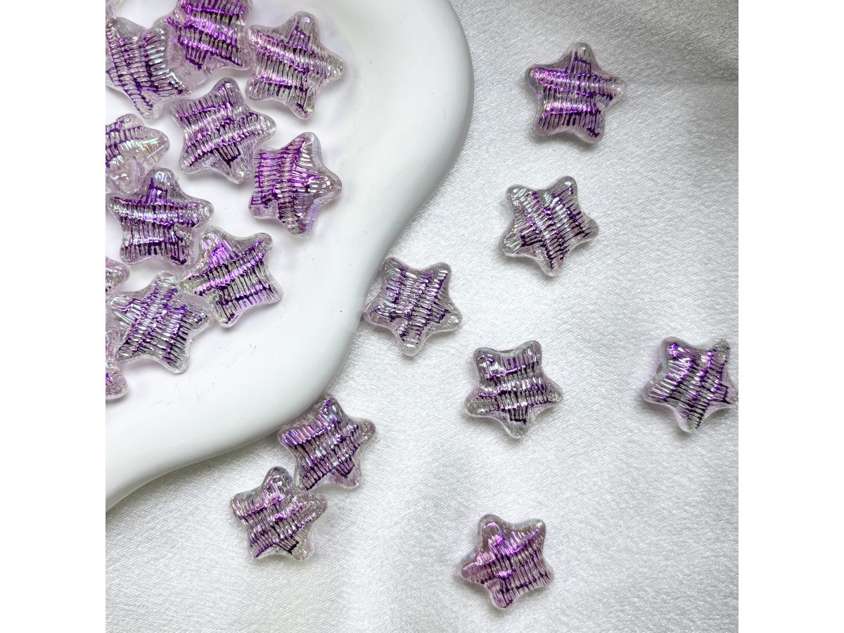 幻彩水波纹五角星