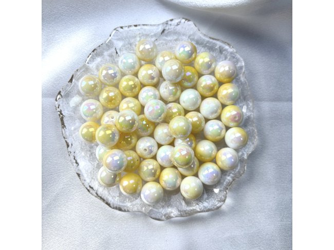 马贝幻彩多色圆珠