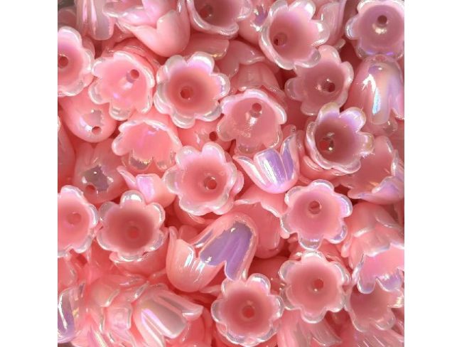 镀彩小铃兰花花珠