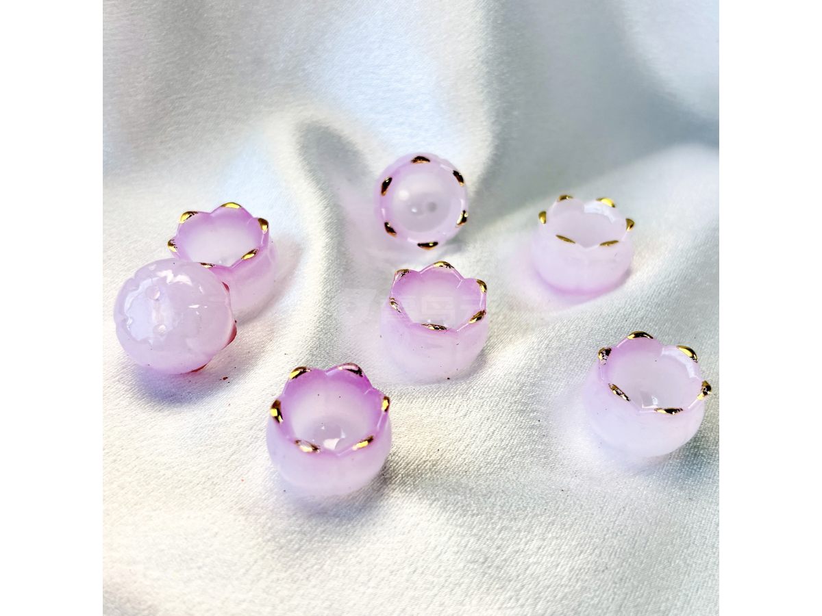 渐变铃兰花花苞珠