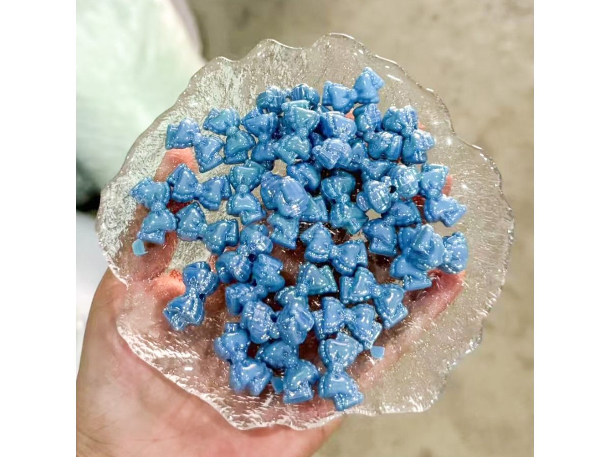 镀彩双层蝴蝶结