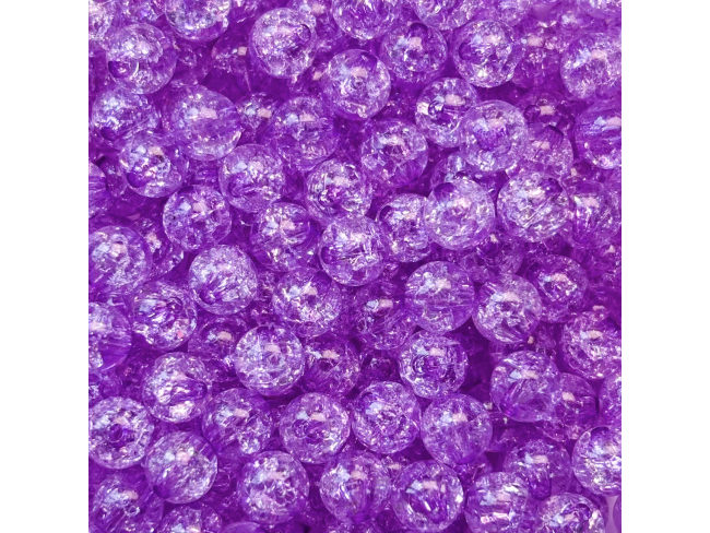 亚克力单色裂纹珠（8 10mm等多尺寸）