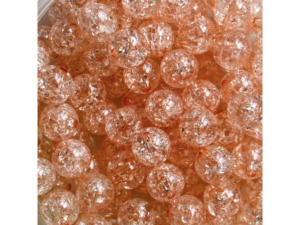 亚克力单色裂纹珠（8 10mm等多尺寸）