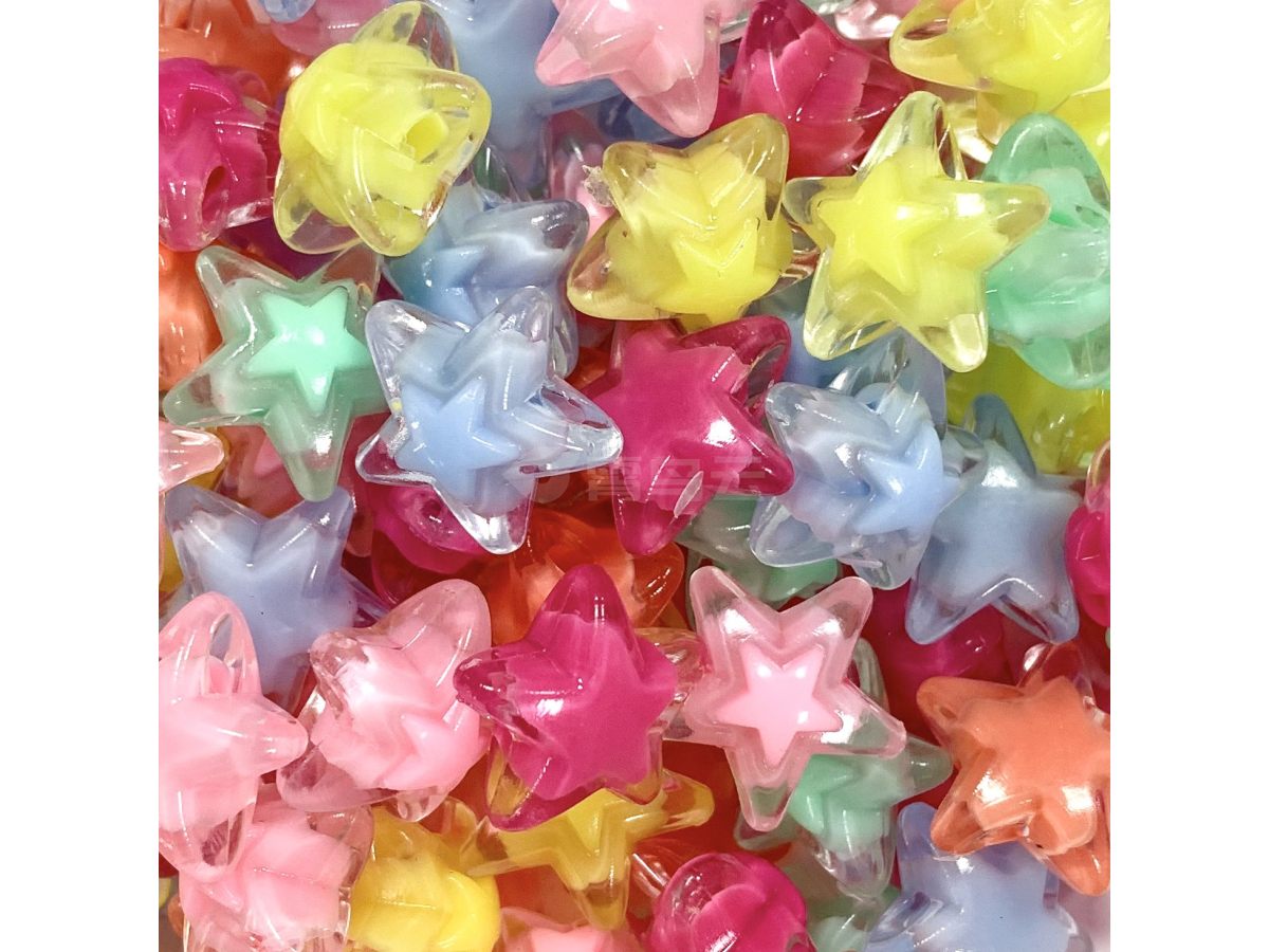 亚克力珠中珠（内彩）