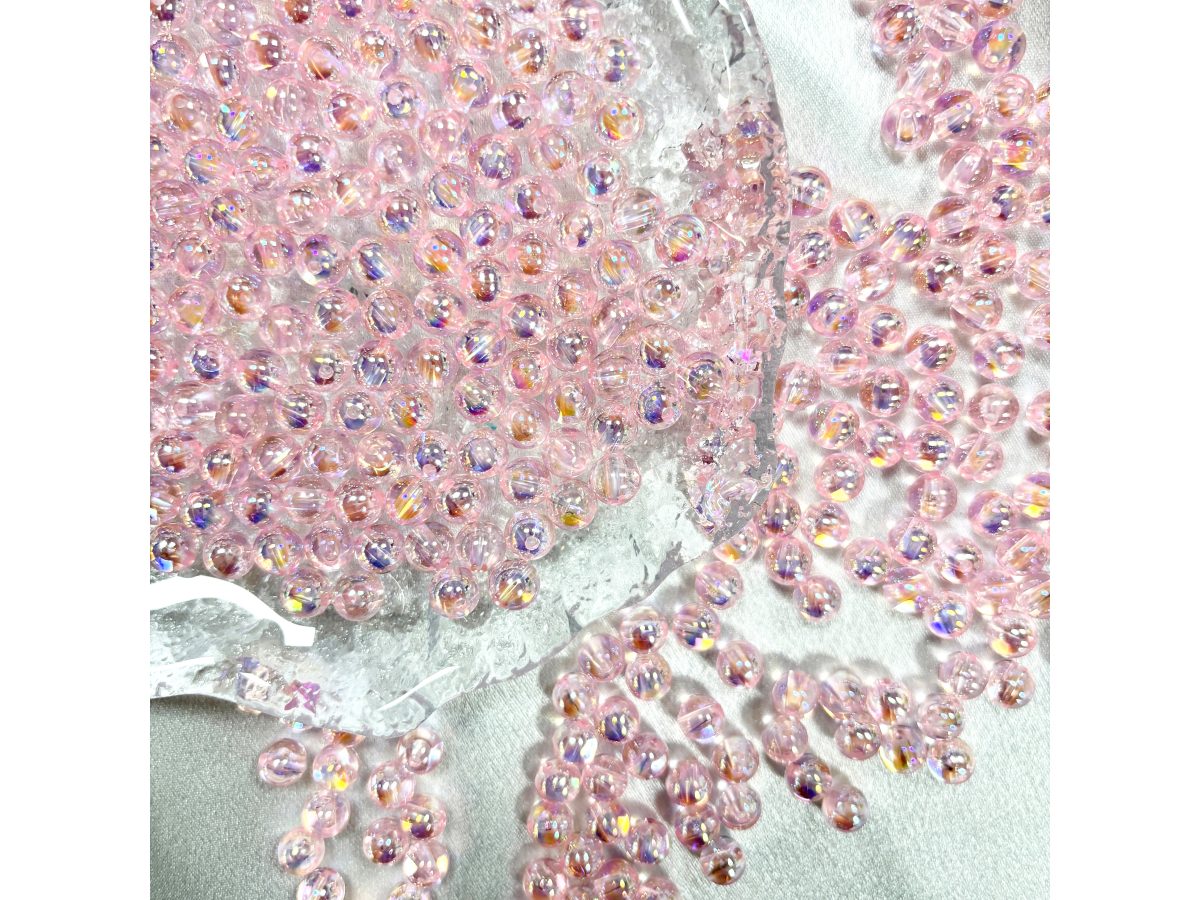 板镀透明彩珠（多款式多颜色）