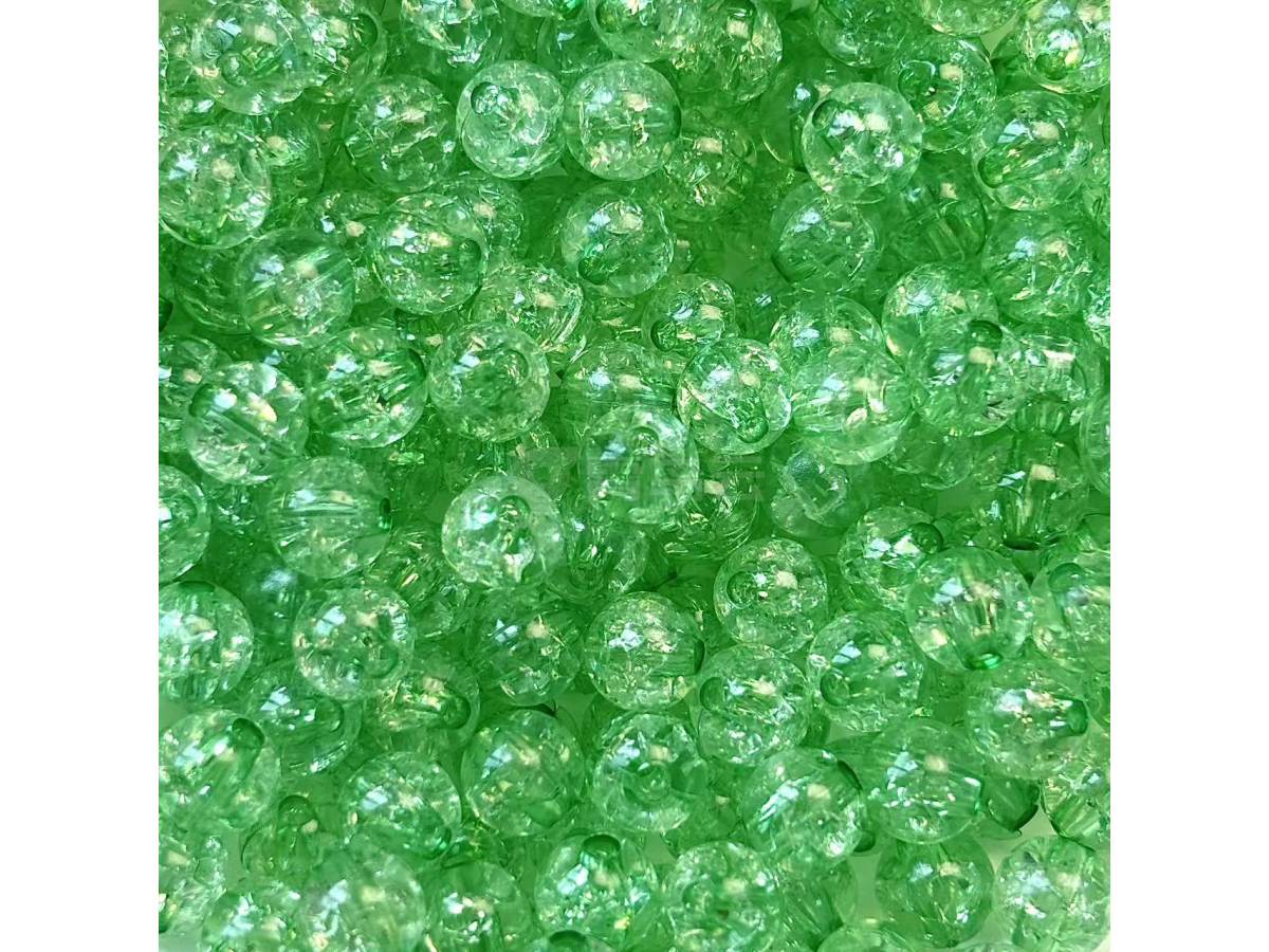 亚克力单色裂纹珠（8 10mm等多尺寸）