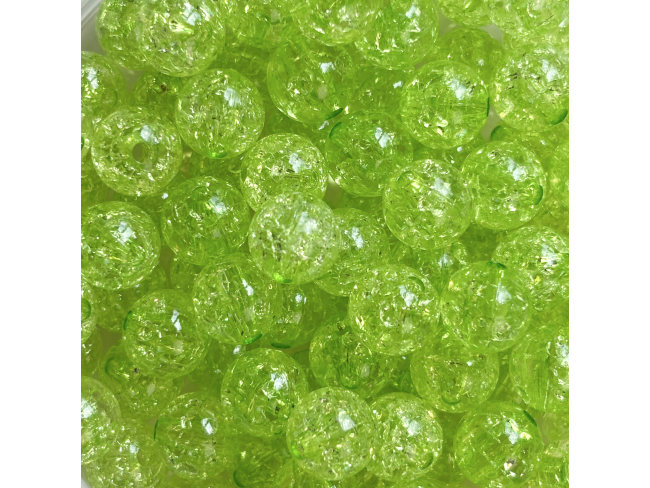 亚克力单色裂纹珠（8 10mm等多尺寸）