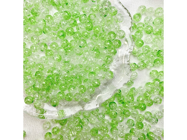 亚克力双色裂纹珠（8 10mm等多尺寸）