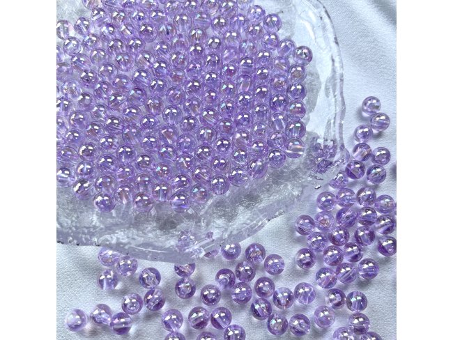 板镀透明彩珠（多款式多颜色）