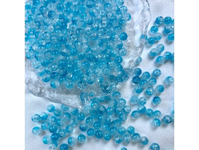 亚克力双色裂纹珠（8 10mm等多尺寸）