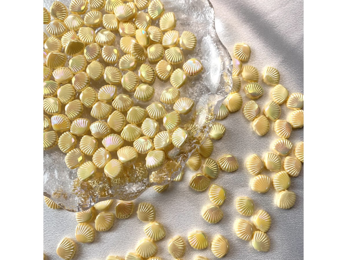 镀彩贝壳珠