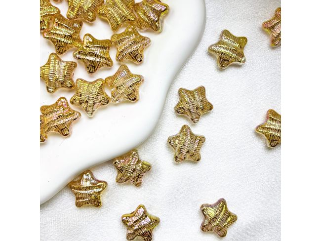 幻彩水波纹五角星