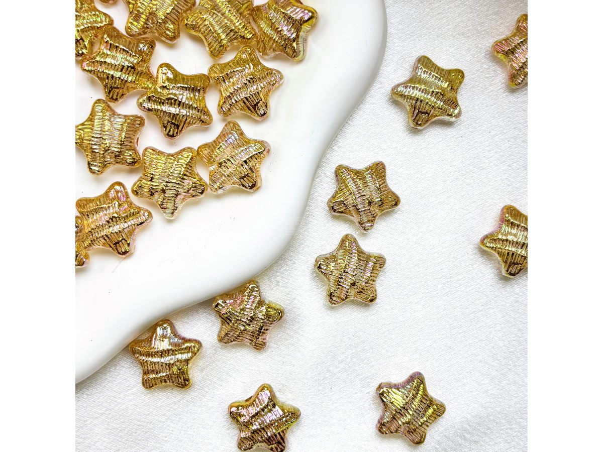 幻彩水波纹五角星