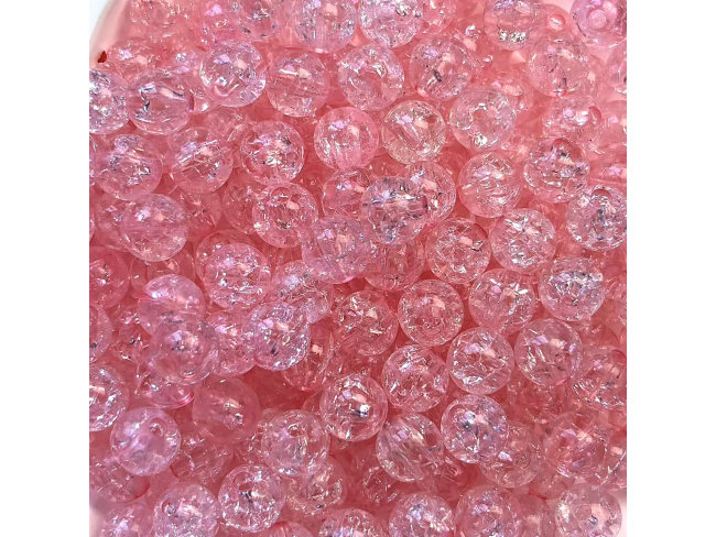 亚克力单色裂纹珠（8 10mm等多尺寸）