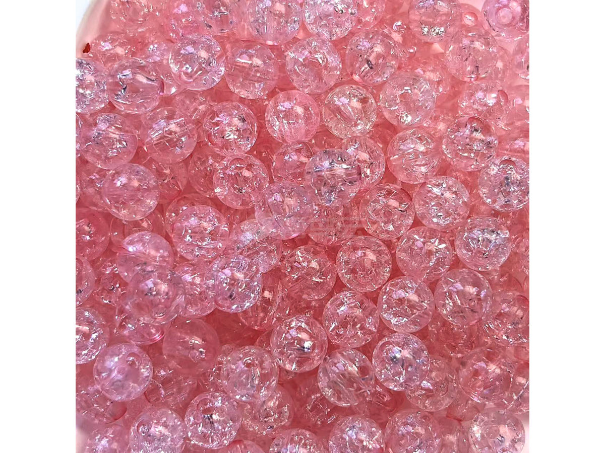 亚克力单色裂纹珠（8 10mm等多尺寸）