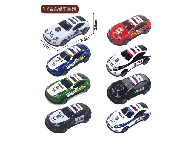8.6公分金属回力车