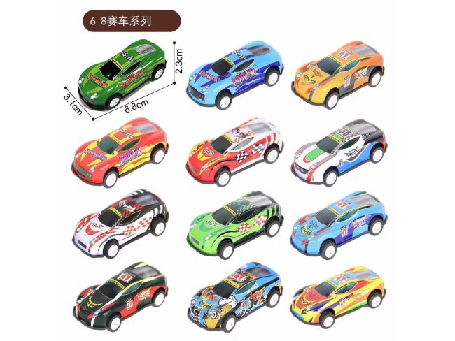 6.8公分金属回力车（有量有价）