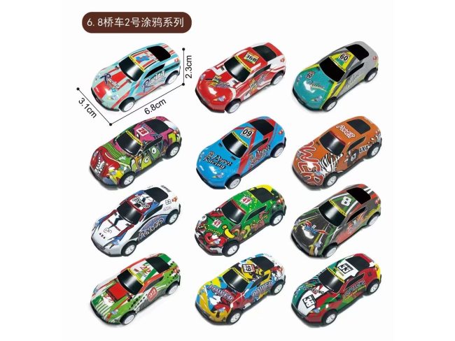 6.8公分金属回力车（有量有价）