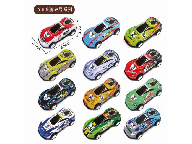6.8公分金属回力车（有量有价）