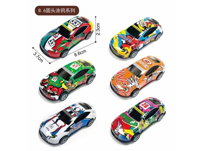 8.6公分金属回力车