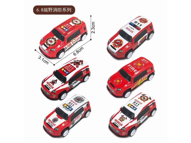 6.8公分金属回力车（有量有价）