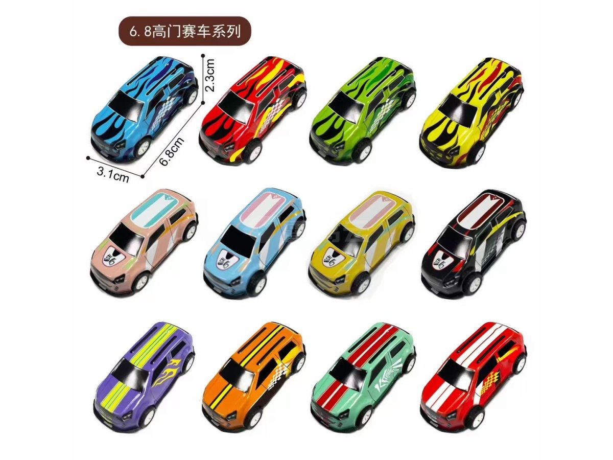 6.8公分金属回力车（有量有价）