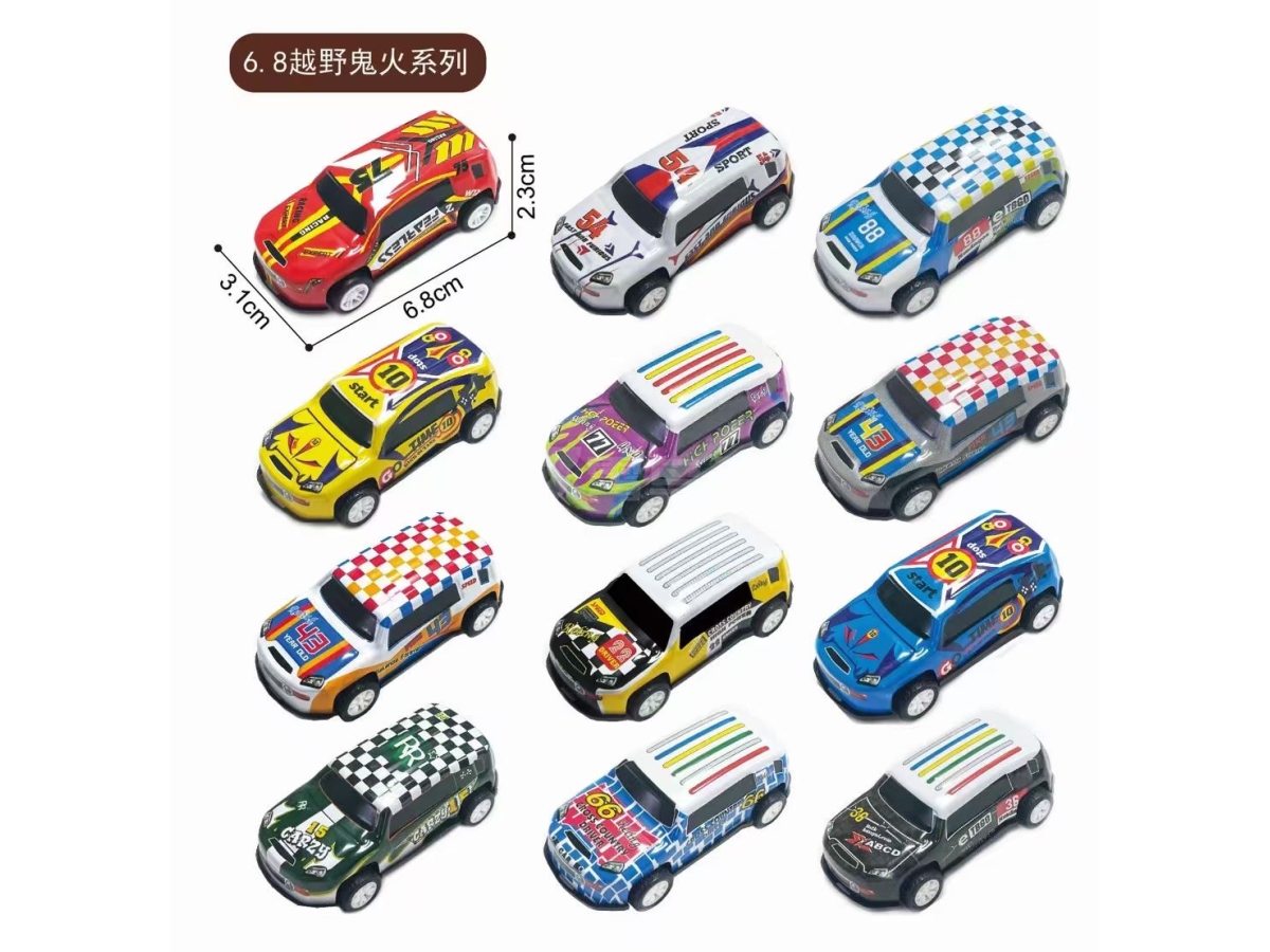6.8公分金属回力车（有量有价）