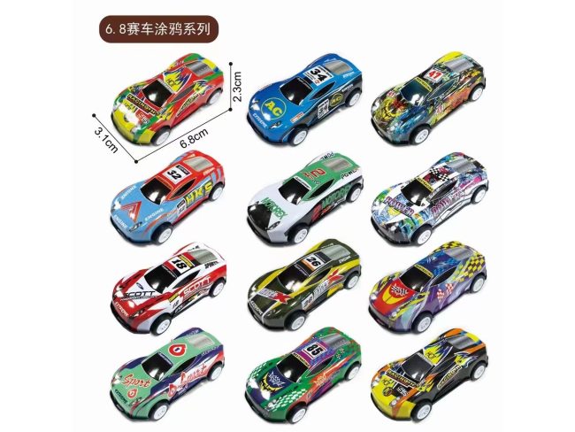 6.8公分金属回力车（有量有价）