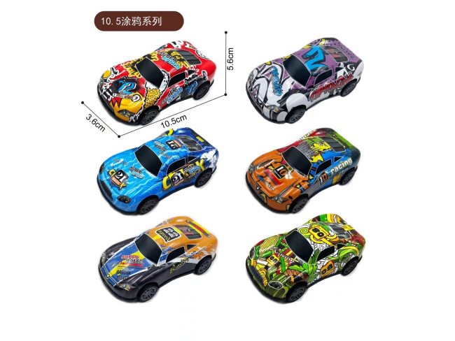 10.5公分金属回力车