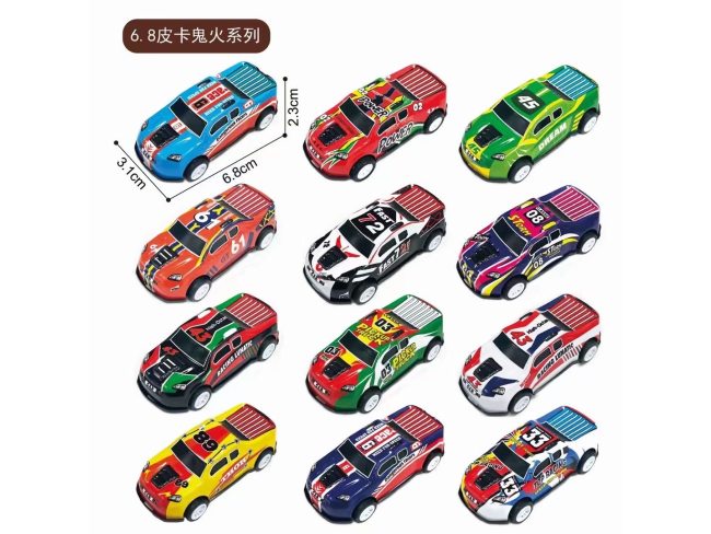 6.8公分金属回力车（有量有价）