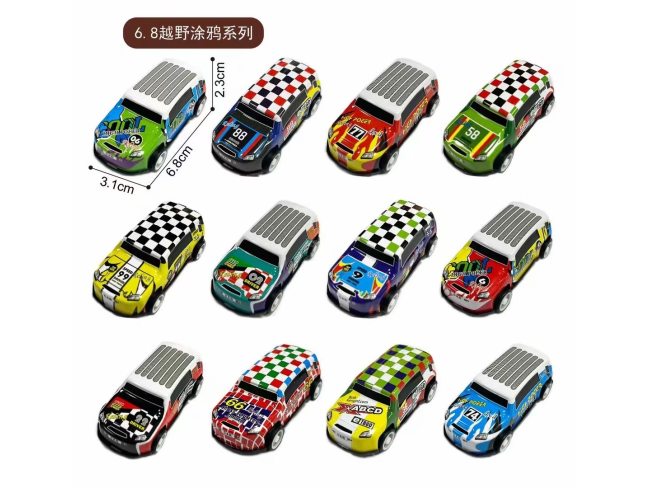 6.8公分金属回力车（有量有价）