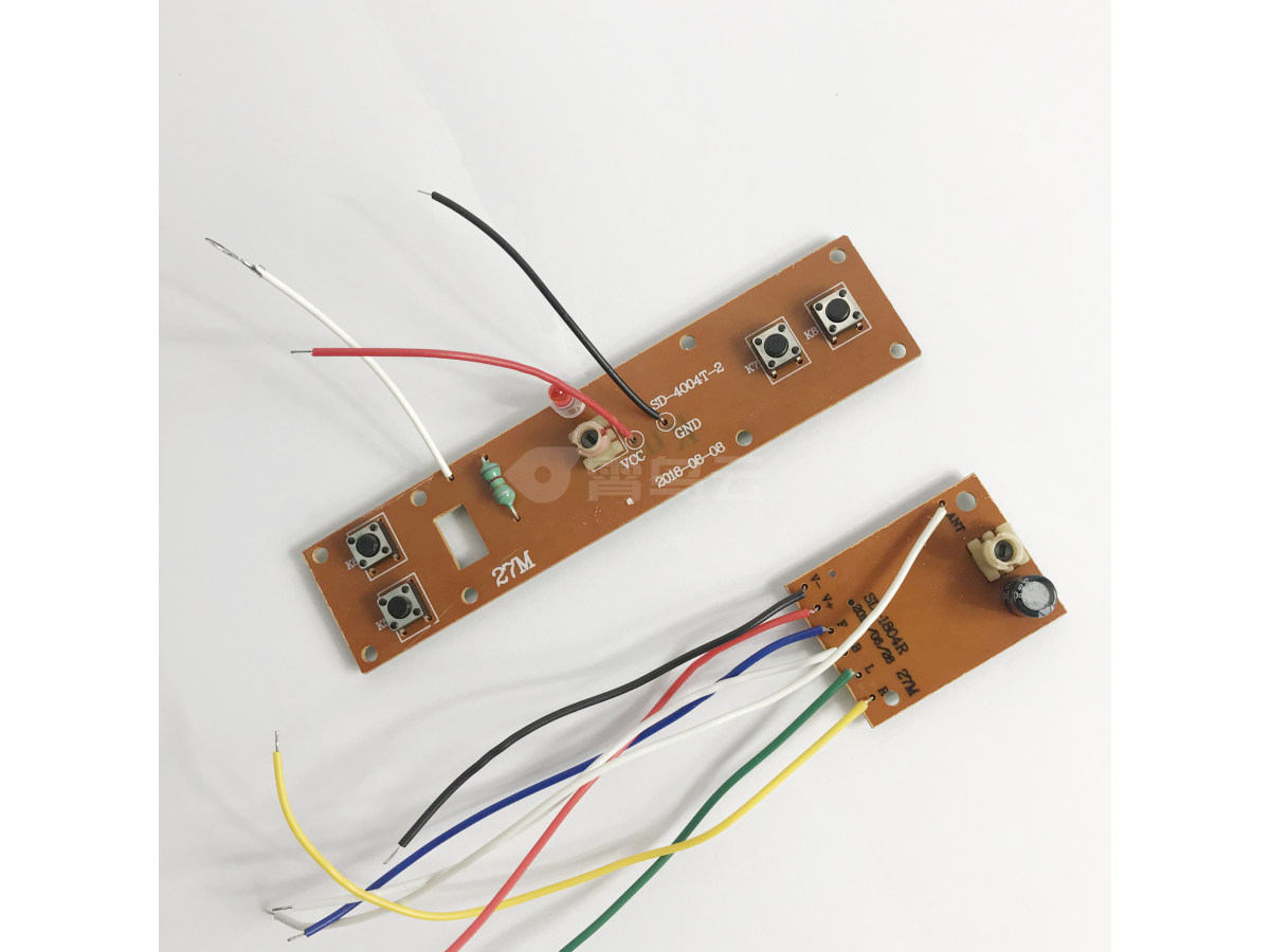 四通遥控车玩具PCBA线路板电动遥控车电路板电子板开发