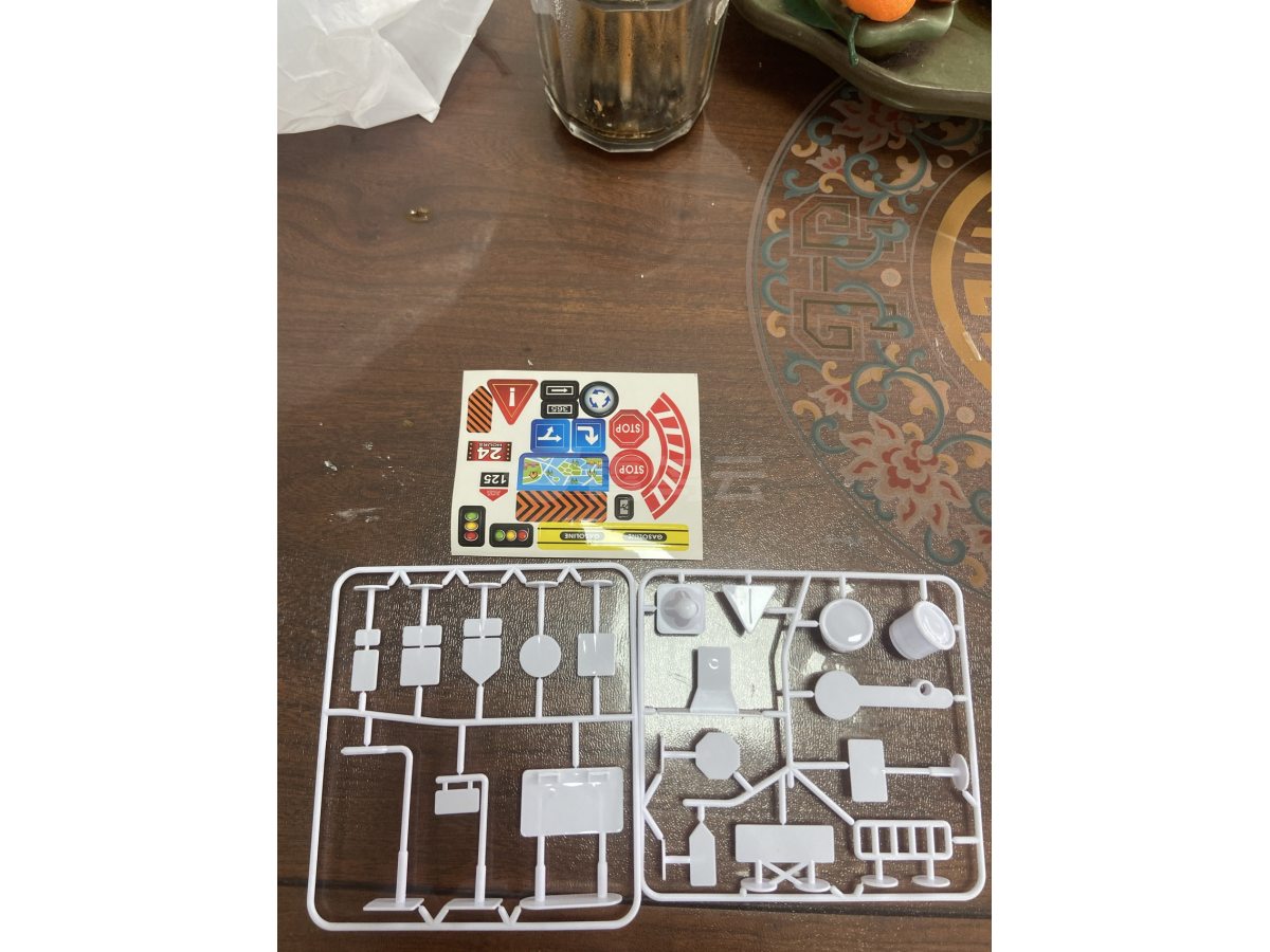 磁力轨道车 路标