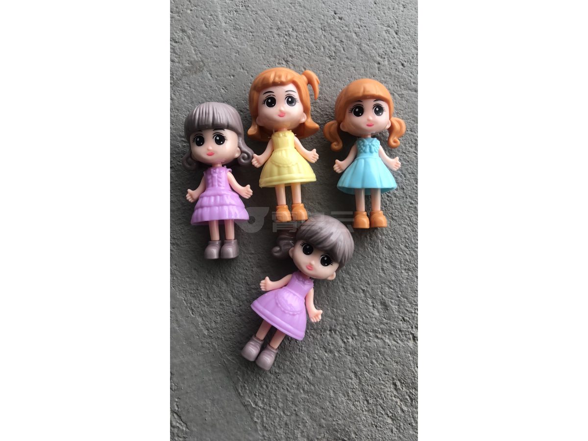 玩具配件 过家家女孩 塑料女孩