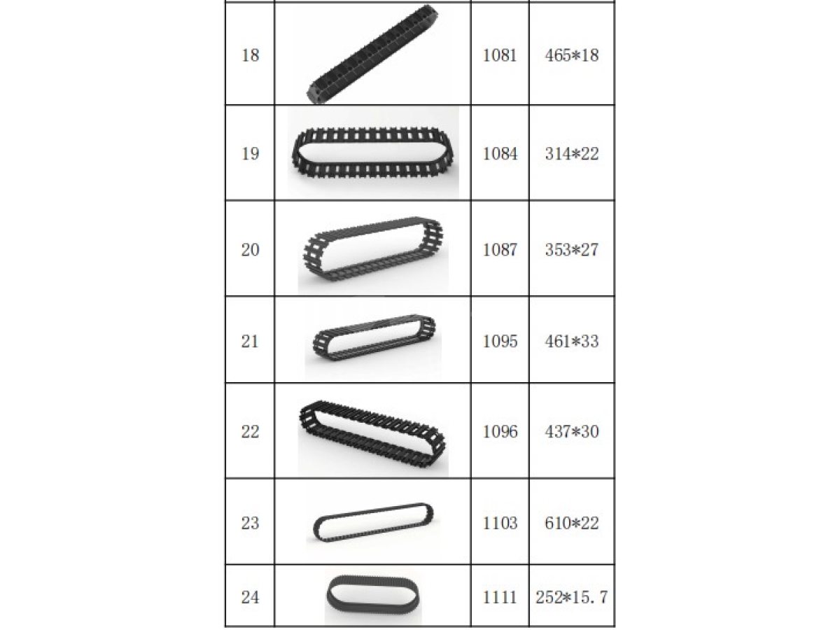 轮带 玩具辅料 轮子 坦克长玩具配件