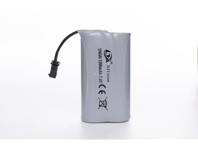 锂电池Li-ion 18650-1200mAh 7.4V SM-2P