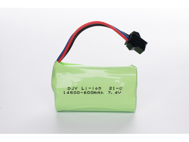 锂电池Li-ion 14500-600mAh 7.4V SM-3P