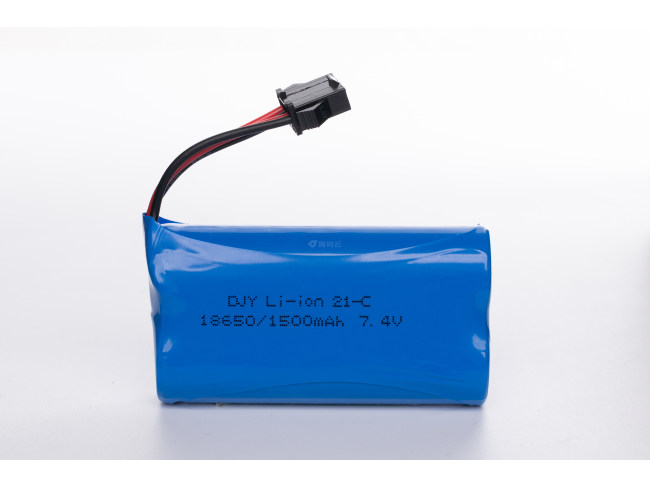 锂电池Li-ion 18650-1500mAh 7.4V SM-4P