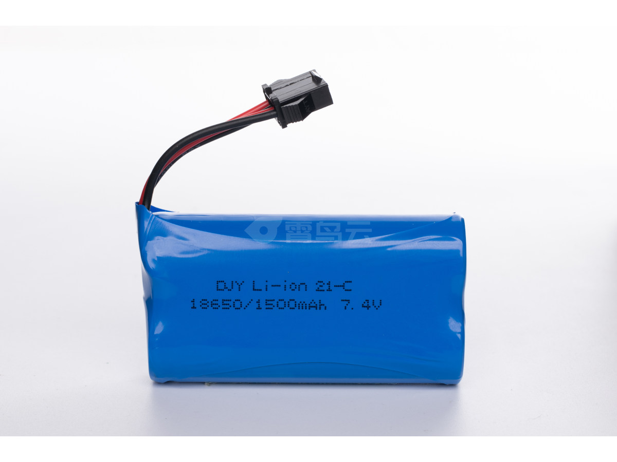 锂电池Li-ion 18650-1500mAh 7.4V SM-4P