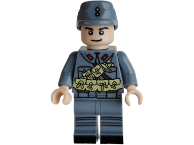 二战系列八路军A（帽子带印）