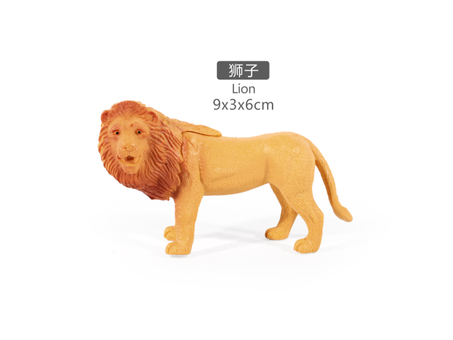 3寸黄狮 公狮