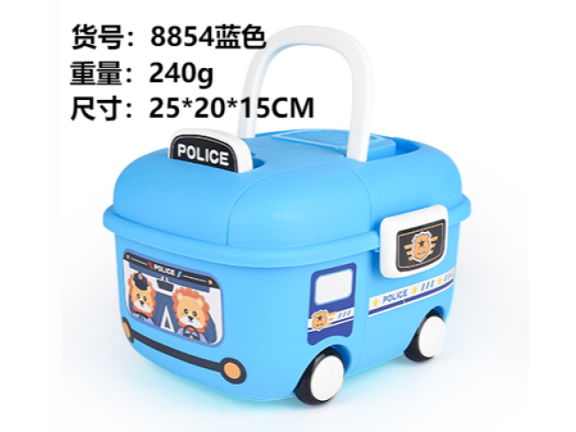 2卡通车-蓝色