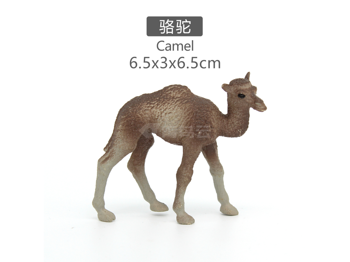 3寸彩绘小骆驼