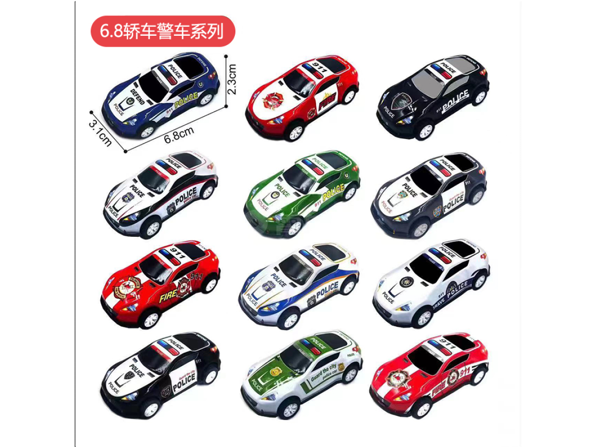 6.8轿车警车系列