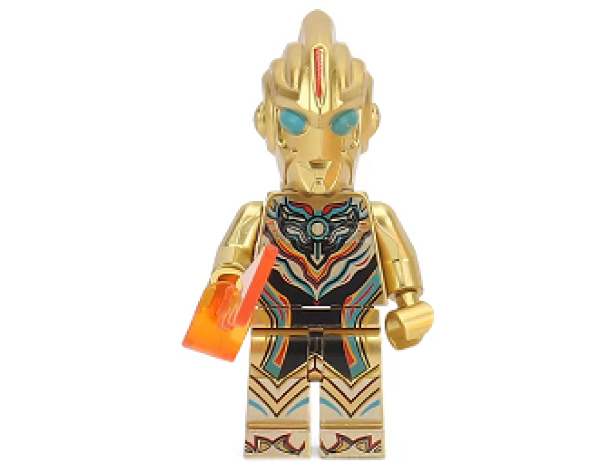 CA-5系列电镀黄金版电镀水晶银宇宙超人