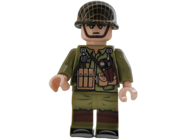 二战系列美军A（帽子带印）